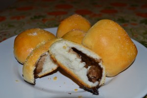 Hollowed, marshmallow sweetness!