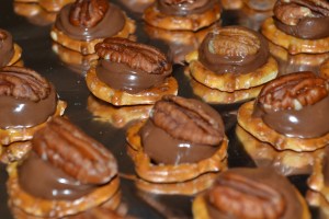 Pecan Pretzel Cookies