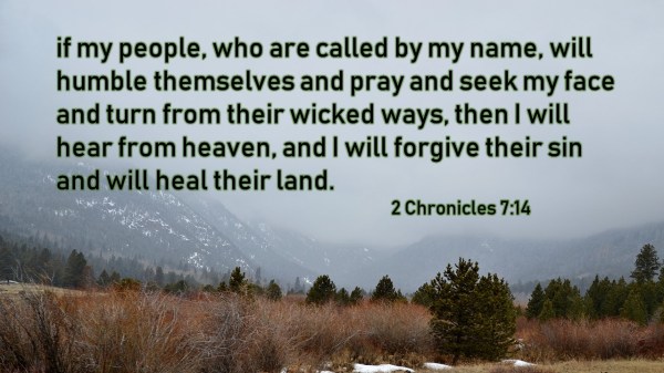 Prayer Quote 2 Chronicles 7 14